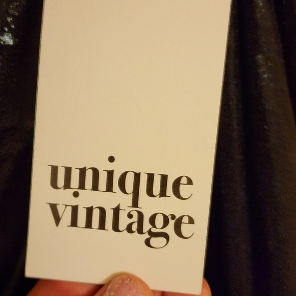 NWT Unique Vintage Metallic One Shoulder Lucretia Fitted Dress 1X - Picture 7 of 9